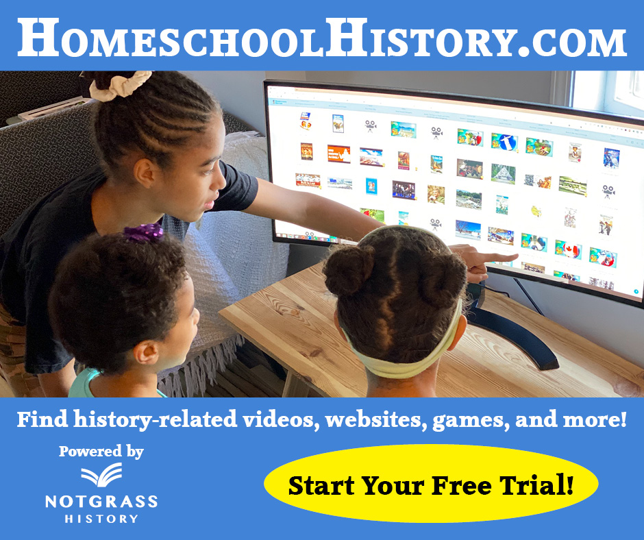 HomeschoolHistory.com - Start Your Free Trial